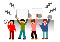 walk outのイラスト